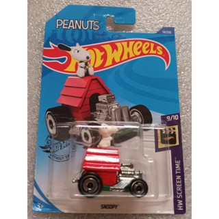 Hotwheels snoopy hw screen time