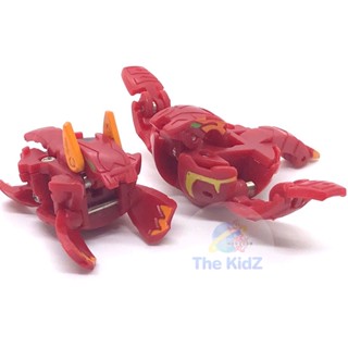 บาคุกัน Bakugan Pyrus Red Sky and Gaia Dragonoid 2 Combined into 1 rare!!