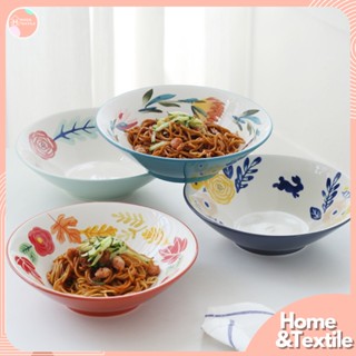 ชามบะหมี่ ชามราเมนลายดอกไม้ เนื้อหนา [Flower garden series’s]