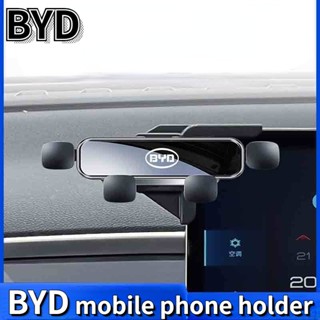 Byd Song PLUS DM-i กรอบยึดโทรศัพท์มือถือ แบบไร้เสียง สําหรับรถยนต์ DmiPROMAX Tang EV Atto 1 Yuan PLUS SEAL