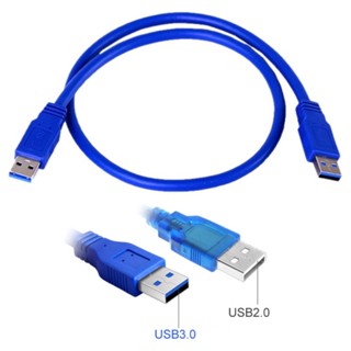 สาย USB ผู้ผู้ สายUSB 2.0 AM AM male to male 30cm สาย USB 2.0 Type A Male to Male M/M Connect 30cm