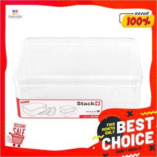 SHOE กล่องรองเท้า STACKO 887RS 19.2x28x10.7 ซม. สีใสSHOE BOX STACKO 887RS 19.2X28X10.7CM CLEAR