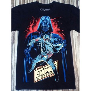 BT63 STAR WARS BOBA FETT EMPIRE STRIKE BACK DARTH VADER VINTAGE MOVIE COLLECTION ORIGINAL BLACK TIMBER COTTON T-SHI_04