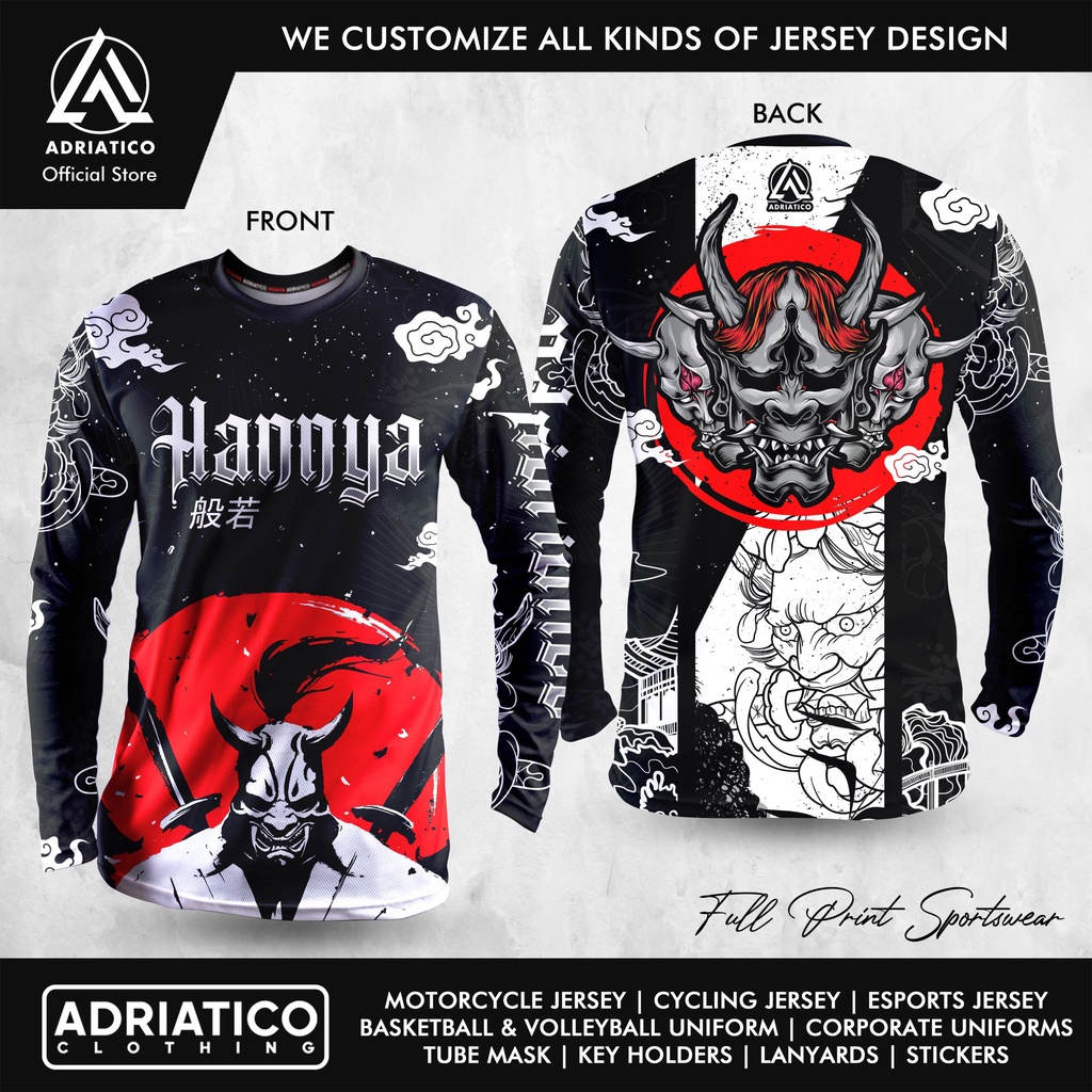 Adriatico "Oni Mask Collection" เสื้อขี่มอเตอร์ไซค์ | ONI MASK LONGSLEEVES