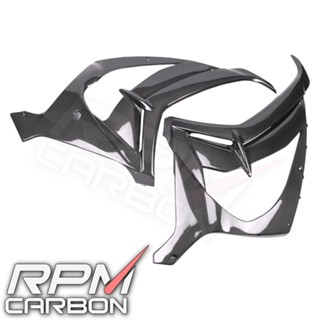 แฟริ่งข้างซ้าย-ขวาใหญ่ คาร์บอน Kawasaki ZX-10R 2011-2020 Carbon Fiber Side Fairings Cowls