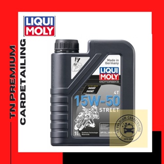 LIQUI MOLY Motorbike 4T 15W-50 Basic Street (1 ลิตร)