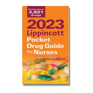 2023 Lippincott Pocket Drug Guide for Nurses , 11ed - ISBN : 9781975198602