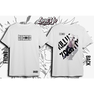 เสื้อยืดพิมพ์ลายแฟชั่น เสื้อยืดผ้าฝ้ายพิมพ์ลายAnime Shirt Hunter X Hunter Killua Zoldyck_02