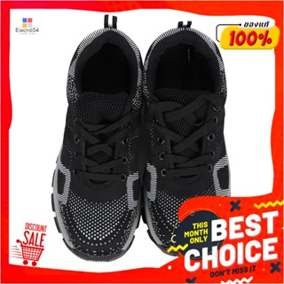 SAFETY รองเท้านิรภัยพื้นยาง DEXZON LJ1760 เบอร์ 41 สีดำSAFETY SHOES WITH RUBBER SOLES DEXZON LJ1760 NO.44 BLACK