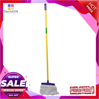 COTTON ไม้ม็อบคอตตอน SCOTH-BRITE 10 นิ้ว สีเหลืองCOTTON MOP SCOTCH BRITE 10" YELLOW