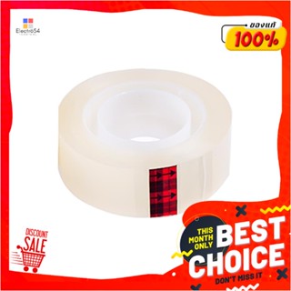 CLEAR เทปใส 3M แกน 1 นิ้ว 600 3/4 นิ้ว X 25 หลาCLEAR STATIONERY TAPE 3M 600 3/4INX25YD