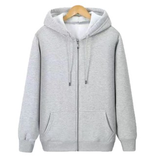 เสื้อฮู้ดผู้ชาย hoodie ซิปคาร์ดิแกน ขนาดบวก ขนาด：S-3XL