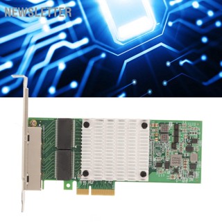  Newsletter การ์ด PCIEx4 Wifi 4 พอร์ต Gigabit สำหรับ Intel I350 Chip Gold Pins อ่างความร้อนขนาดใหญ่อินเทอร์เฟซ RJ45 การ์ดอีเธอร์เน็ตสำหรับคอมพิวเตอร์ตั้งโต๊ะ