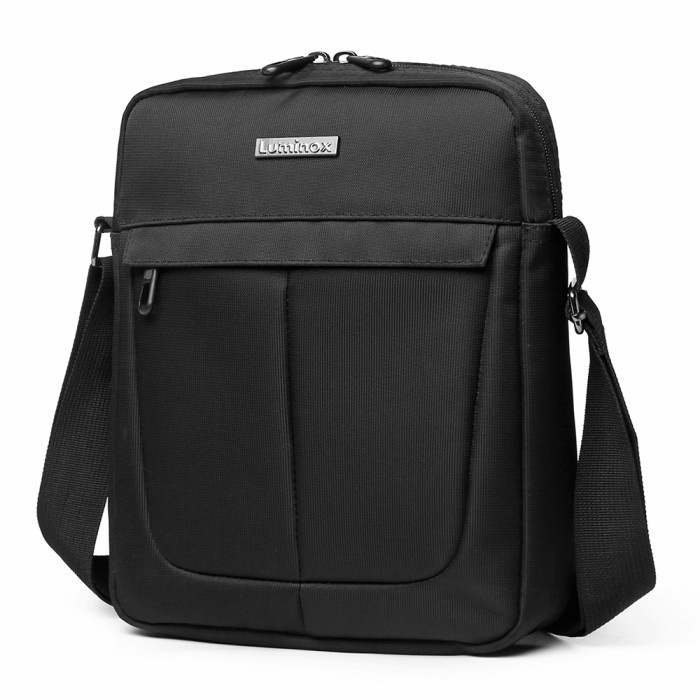 Luminox Waterproof 7 Inch Ipad Tablet Sling Bag กระเป๋าสะพายข้าง EEFE - สีดํา S7A7