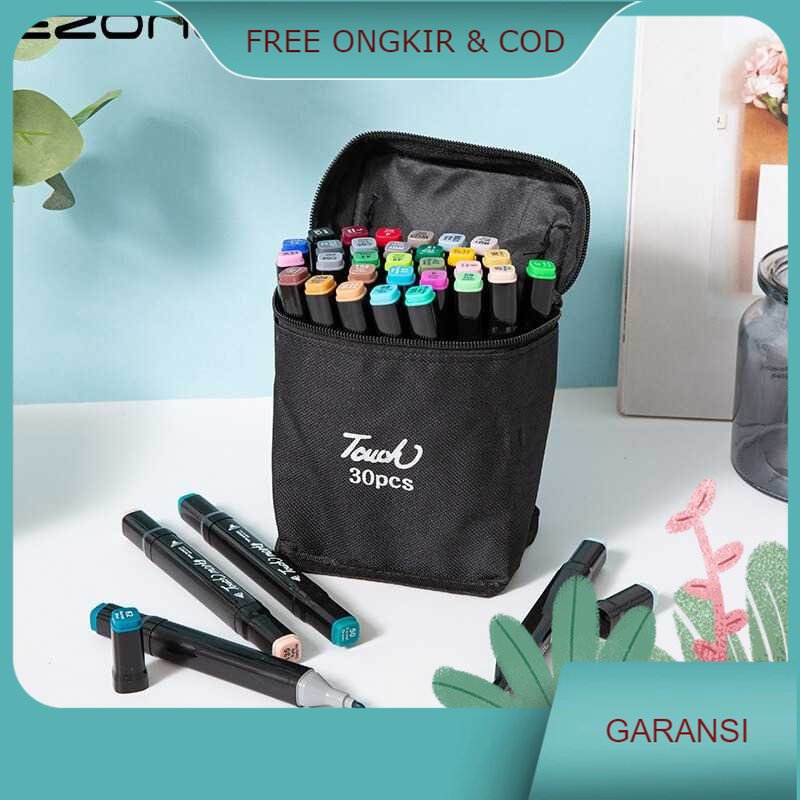 Super EZONE ปากกามาร์กเกอร์ สองด้าน - HL0270