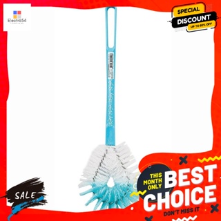 สมอ แปรงล้างห้องน้ำ สีฟ้า anchor toilet brush blueไม้กวาดและไม้ถูพื้น