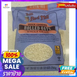 Bobs Red Mill Quick Cooking Rolled Oats794g. เกล็ดข้าวโอ๊ต100% Bobs Red Mill Qui