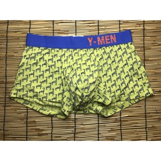 Y-MEN Boxer  บ็อกเซอร์ผู้ชายมือสอง  🫰Size L  เอว 32 -35นิ้ว  ❇️ เนื้อผ้า Polyester