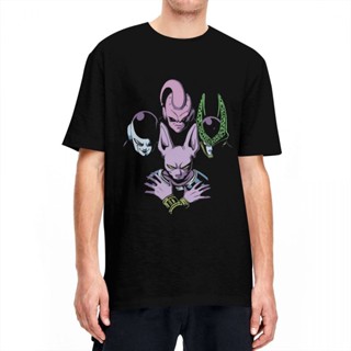 เสื้อยืดแขนสั้น ชูร์ค Bandai ดราก้อนบอล Z Dbz เสื้อยืด Mannen อะนิเมะวินเทจ Katoen ทีเสื้อ Ronde Hals Korte Mouw เส_04