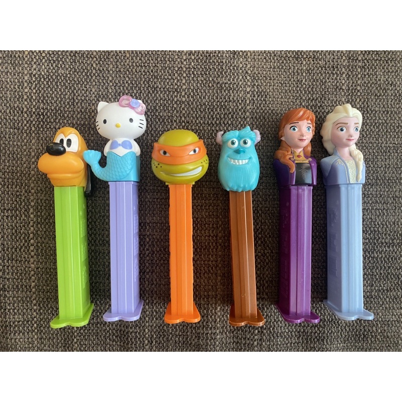 CHANEL2HAND99 PEZ มือสอง สภาพดี งานสะสม เอลซ่า Disney Princess เต่านินจา Hello Kitty PRUTO หายาก เพซ