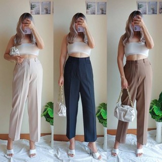 Cubic Pants...กางเกงขากระบอก ทรงสวย ดีเทลกระเป๋า