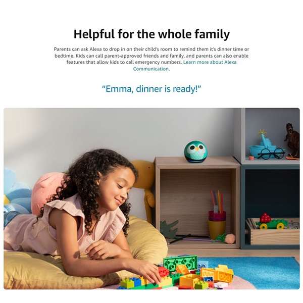 Alexa Echo Dot (5th Gen, 2022) Designed for kids ลำโพงอัจฉริยะ | พร้อมส่งในไทย