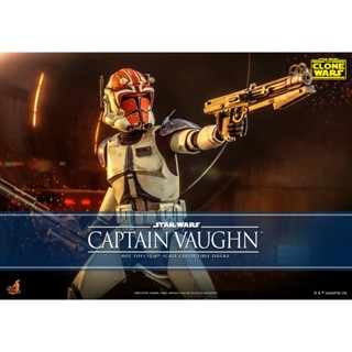 🕊️พร้อมส่ง ฟิกเกอร์ โมเดล ของสะสม Hot Toys TMS065 1/6 Star Wars: The Clone Wars™ - Captain Vaughn™