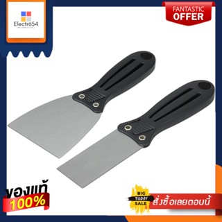 PAINT เกรียงโป๊วสี ด้ามพลาสติก TACTIX 1 1/2 นิ้วPAINT SCRAPER WITH PLASTIC HANDLE TACTIX 1 1/2"