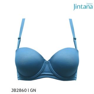 Jintana เสื้อชั้นใน (เสริมโครง) รุ่น Smoothie รหัส JB2860 สีเขียว