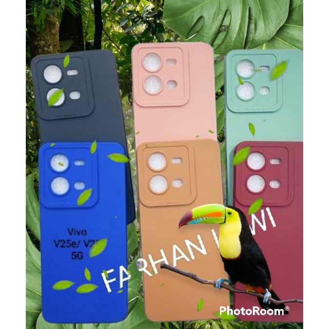 เคส VIVO V25E/ V25 5G SOFTCASE MACARON PRO CAMERA