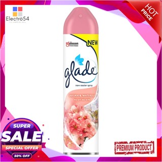 AIR สเปรย์ปรับอากาศ GLADE 320ml SAKURA &amp; WATERLILYAIR FRESHENER SPRAY GLADE 320ml SAKURA &amp; WATERLILY