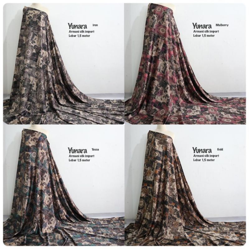 ผ้าไหมอรกันง // ผ้ายูนิฟอร์ม // yunara leaf motif
