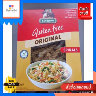 วัตถุดิบ San Remo Gluten Free Spirals 250gSan Remo Gluten Free Spirals 250g. Reasonable price.เส้นพาสต้า