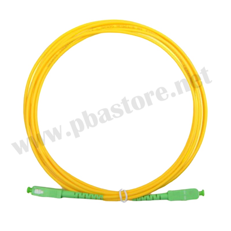 PATCH CORD FIBER 9/125 SC/APC-SC/APC SM-SX G657A1 2.0MM 3M