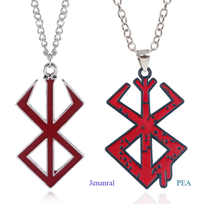 Jenanral Berserk สร้อยคอสัญลักษณ์ The Mad Warrior Of Nourse Viking Mythology พวงกุญแจจี้เครื่องประดั