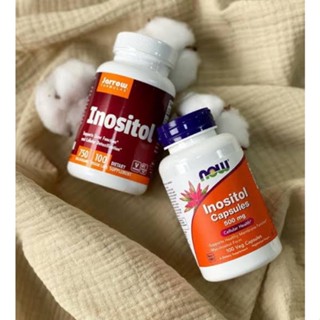 NowFoods อิโนซิทอลในฟอร์ม Myo Inositol 500mg 100 เม็ด ช่วยแก้ไขปัญหา PCOS