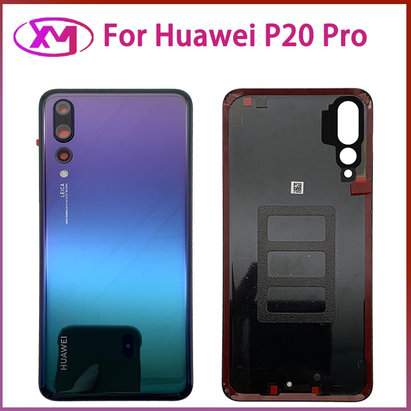 ฝาหลังแบตเตอรี่สําหรับ Huawei P20 Pro Vervang De Batterij ฝาครอบกล้อง P20 Pro Met Kabel