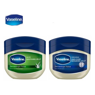 Vaseline pure jelly 100ml วาสลีน เพียว เจลลี่/เจลลี่ อโล Vaseline Pure Repairing Jelly Aloe 100มล.