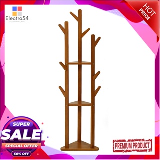 HANGER ที่แขวนเอนกประสงค์ MEDIS สีธรรมชาติ PLIMHANGER MEDIS NATURAL WOODEN PLIM