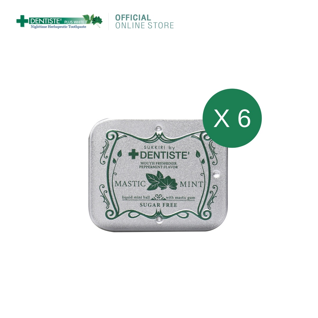 Dentiste’ Sukkiri By Dentiste Love Mint 20s ซูกิริเดนทิสเต้เลิฟมิ้นท์ ลูกอมสูตรเย็น ลมหายใจหอมสดชื่น