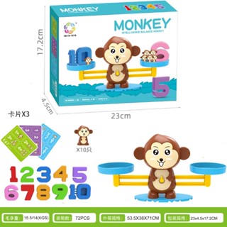 Monkey Math Balance ลิงชั่งน้ำหนัก ของเล่นเสริมพัฒนาการเด็ก