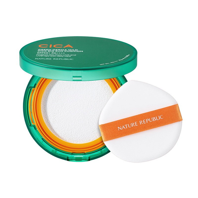 [Nature Republic] Green Derma Mild Cica Big Cushion SPF50+ PA+++ 25g