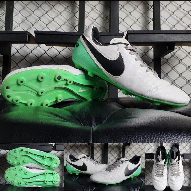 Nike TIEMPO รองเท้าฟุตบอล size 38.5  ยาว 24 (มือสองของแท้)