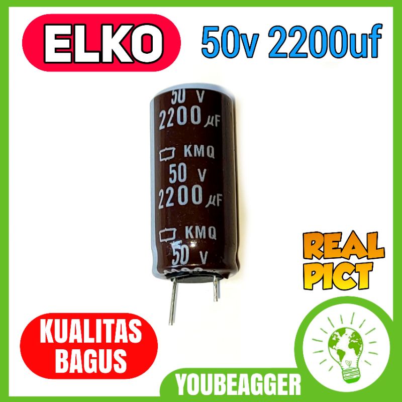 กวางเอลโก้ 50v 2200uf