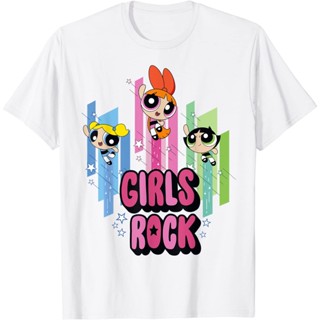 🌟​พร้อมส่ง​🌟 The Powerpuff Girls Rock T-Shirt Kids T-Shirt Kids Fashion Baby Fashion Kids T-Shirt Girls T-Shirt Boys