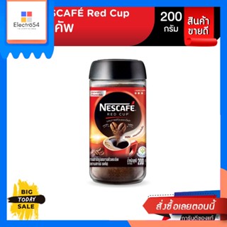 Nescafe(เนสกาแฟ) Nescafe Red Cup เนสกาแฟ เรดคัพ แบบขวด ขนาด 200 g. Nescafe Red Cup Nescafe Red Cup, bottle size 200 g.กา