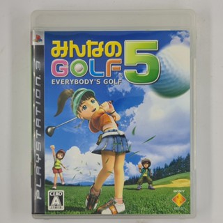 [00037] Everybodys Golf 5 (JP)(PS3)(USED) แผ่นเกมแท้ มือสอง !!