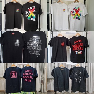 Anti Social Social Club Tee ของแท้ 100%เสื้อยืดแขนสั้น