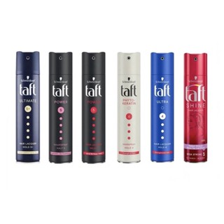 Schwarzkopf Taft ชวาร์สคอฟ ทัฟท์ สเปรย์จัดแต่งทรงผม 250 ml.