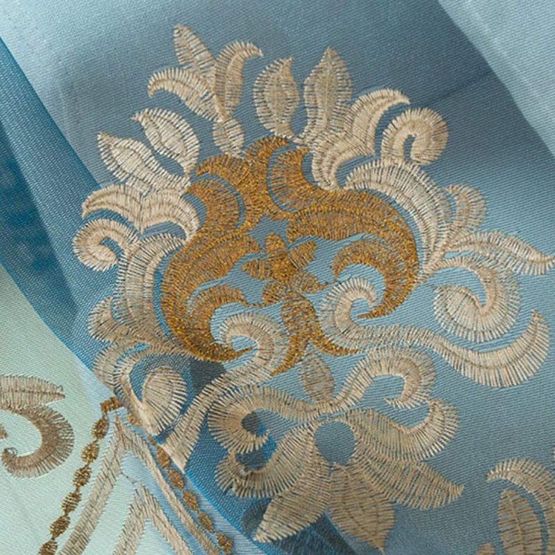 แนะนำ ผ้าม่าน ผ้าม่านทึบแสง มีฉนวนกันความร้อน สีน้ําตาล หรูหรา ปักลาย สไตล์ยุโรป สําหรับห้องนั่งเล่น หน้าต่าง ประตู ห้องนอน เพื่อความเป็นส่วนตัว ราคาพิเศษ มีเก็บเงินปลายทาง